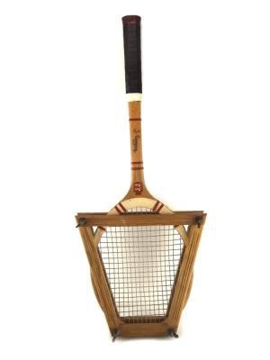 Raquette Tennis Royal Ace Vintage Bois Laminated Construction Fibre